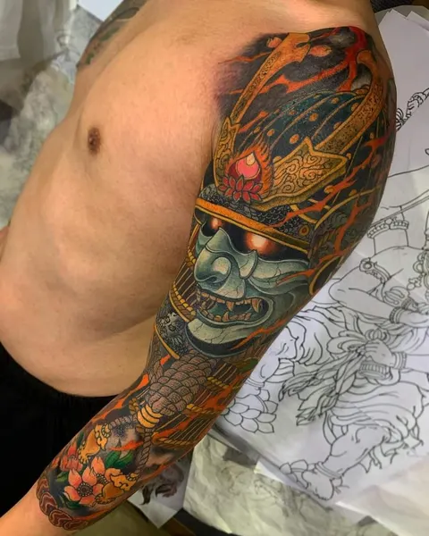 900+ ý tưởng hay nhất về Samurai tattoo trong 2026