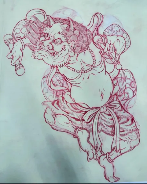 Samurai tattoo idea
