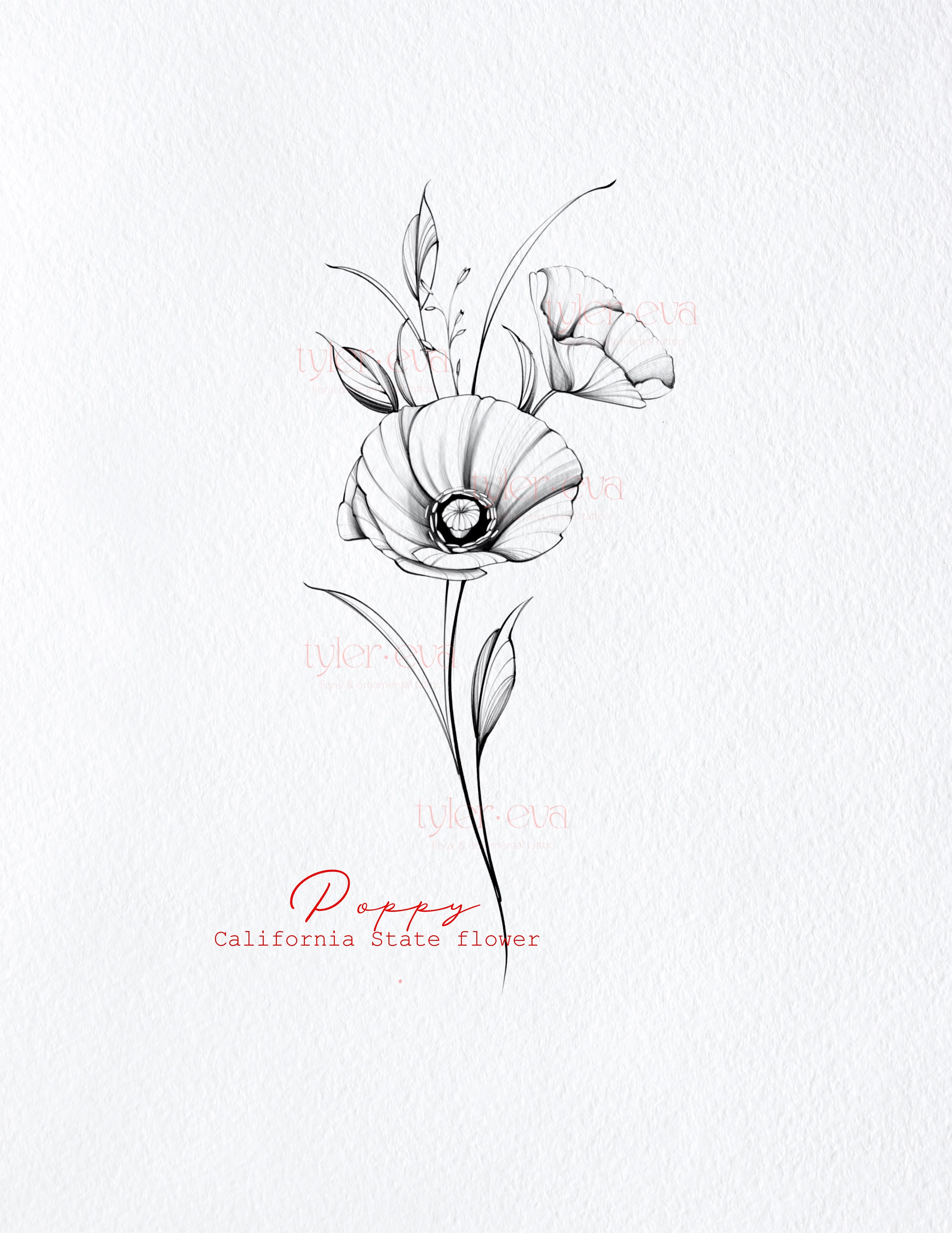flowers tattoo