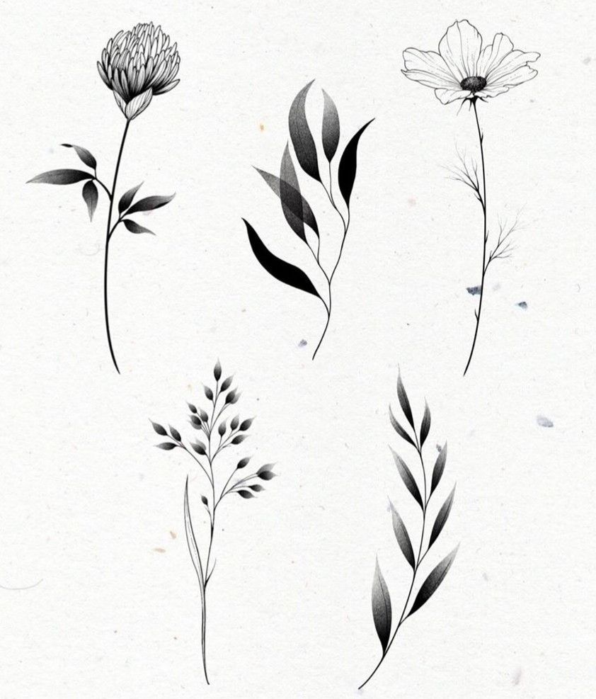 flowers tattoo