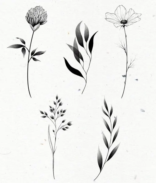 flowers tattoo