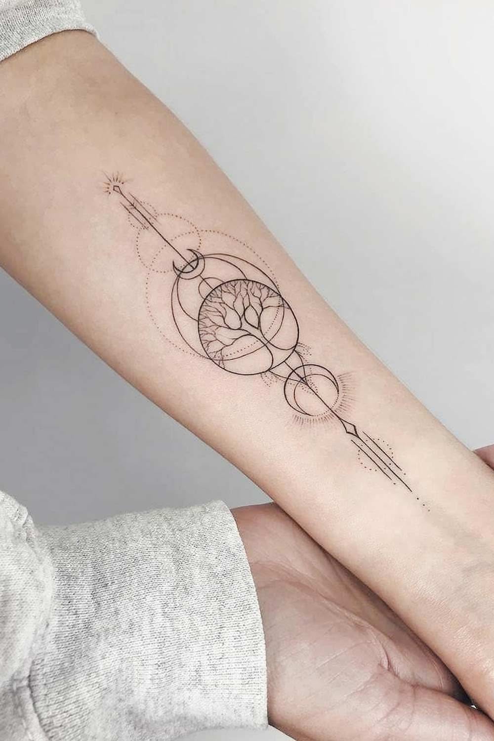 flowers tattoo