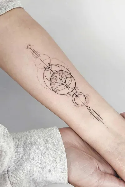 flowers tattoo