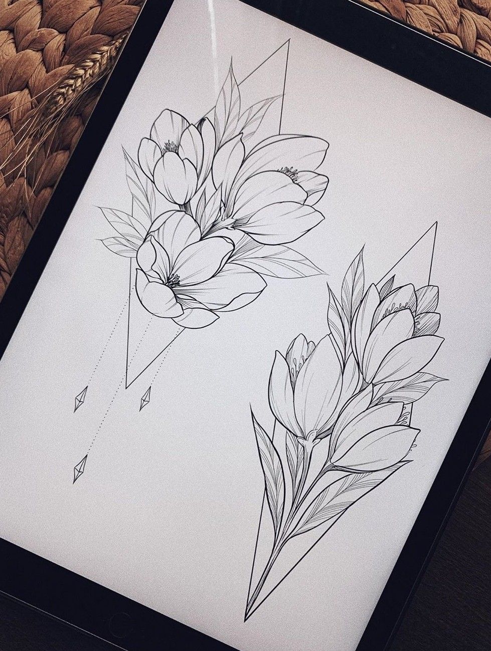 flowers tattoo