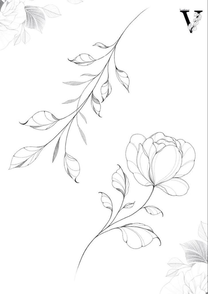 flowers tattoo