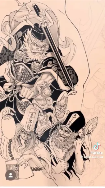 900+ ý tưởng hay nhất về Samurai tattoo trong 2026