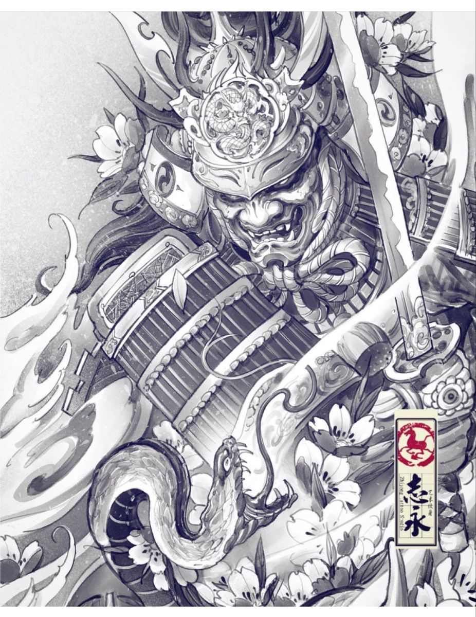 900+ ý tưởng hay nhất về Samurai tattoo trong 2026