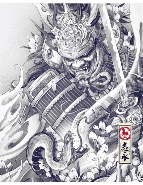 900+ ý tưởng hay nhất về Samurai tattoo trong 2026