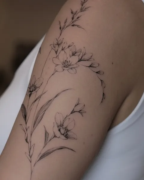 flowers tattoo