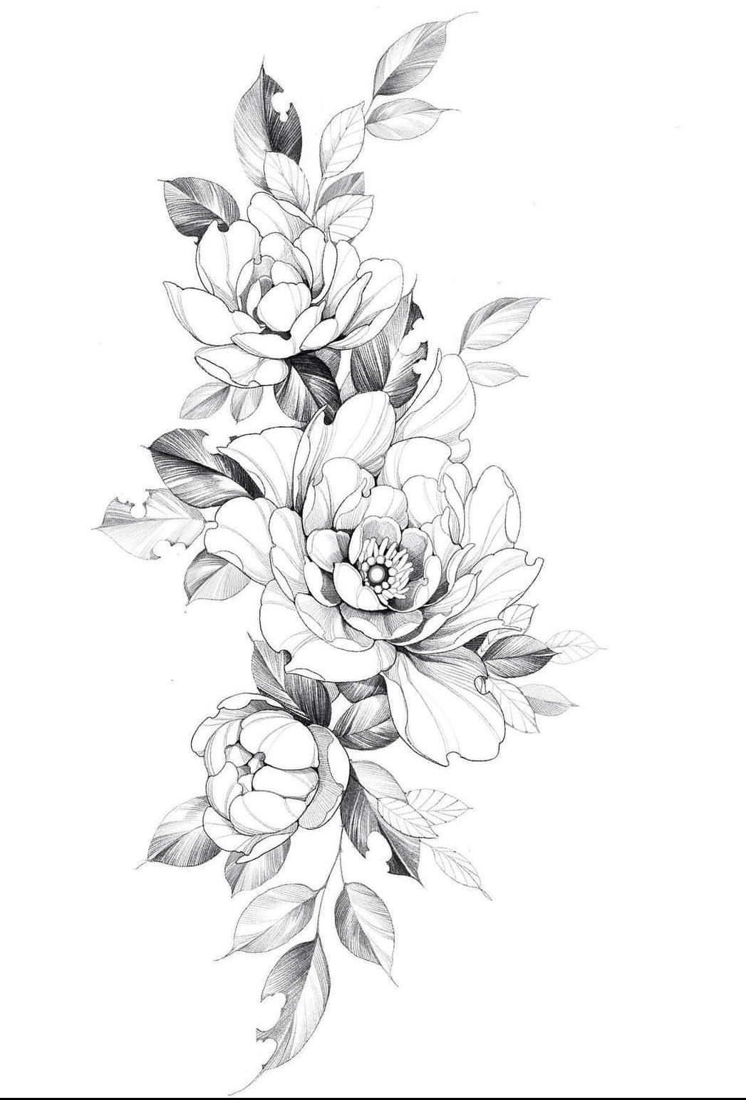 flowers tattoo
