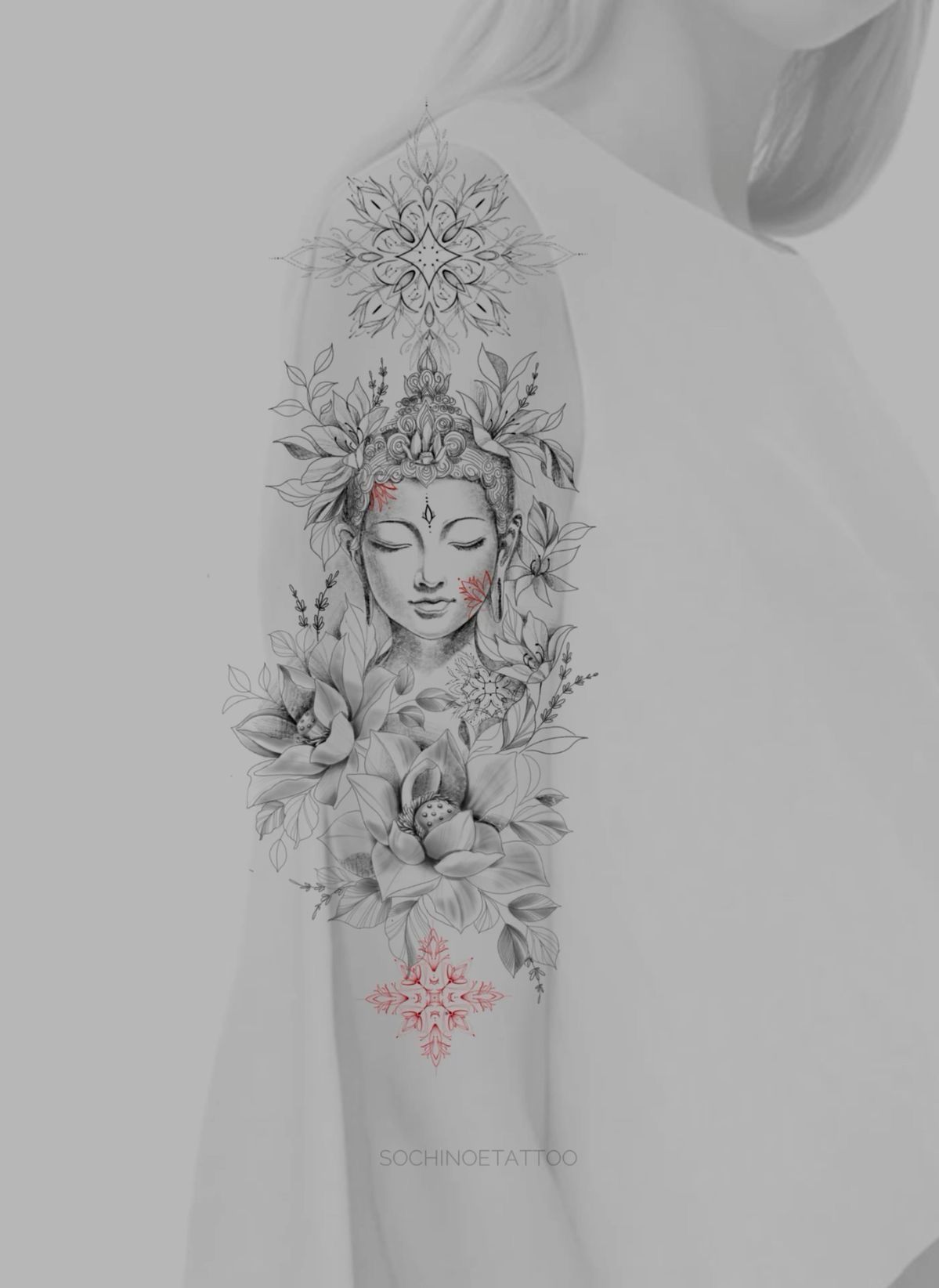 flowers tattoo