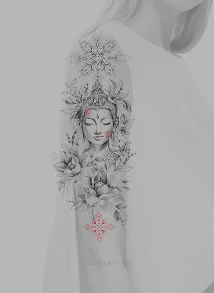 flowers tattoo