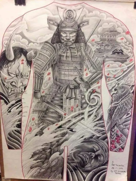 900+ ý tưởng hay nhất về Samurai tattoo trong 2026