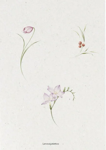 flowers tattoo