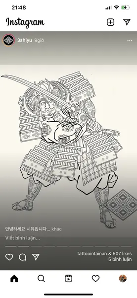 900+ ý tưởng hay nhất về Samurai tattoo trong 2026