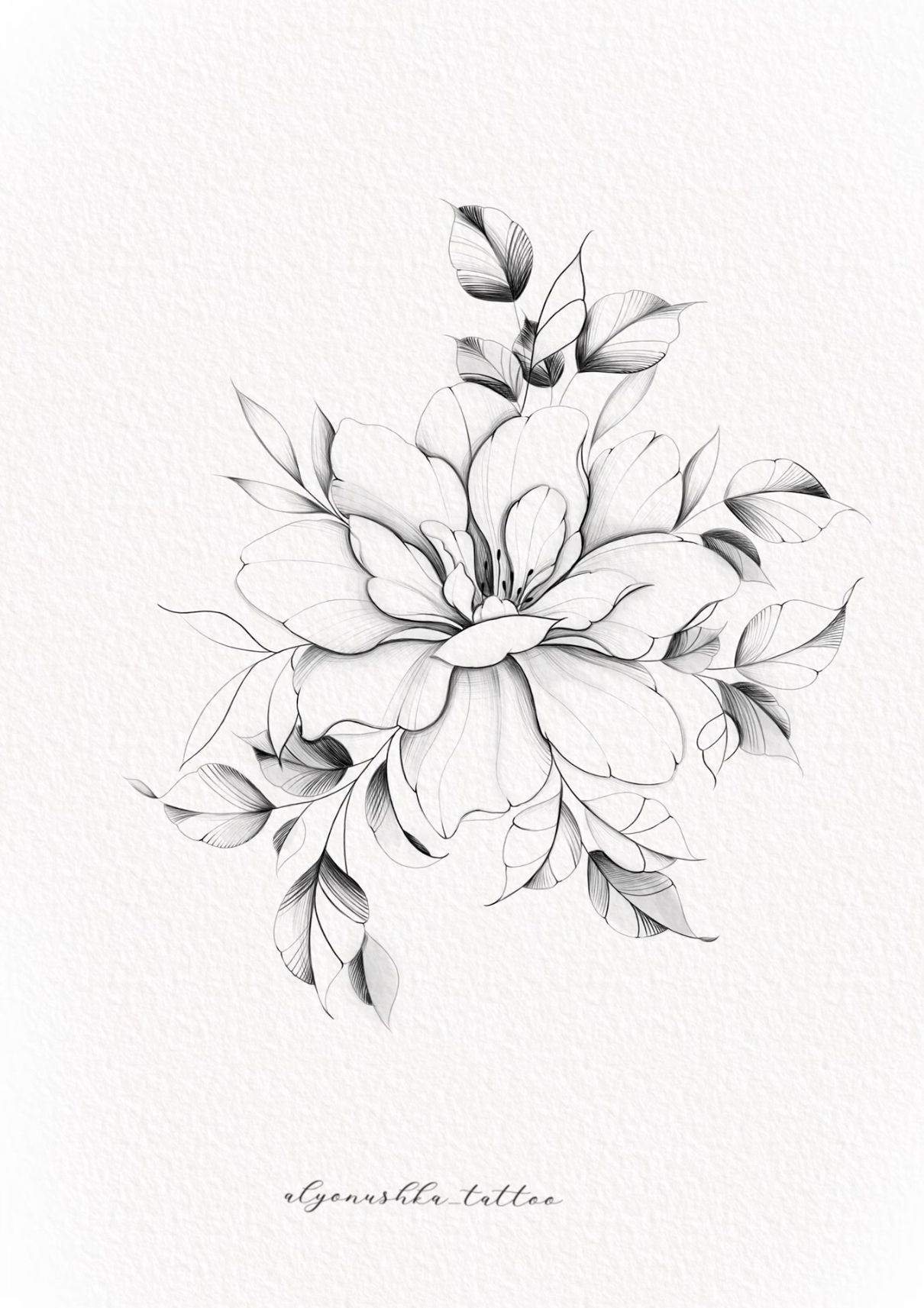 flowers tattoo