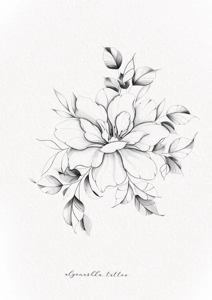 flowers tattoo