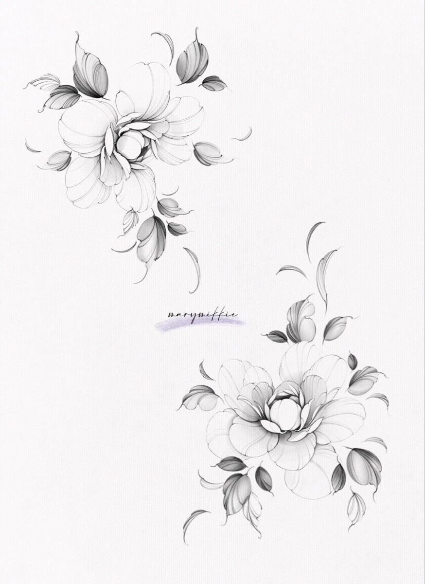 flowers tattoo