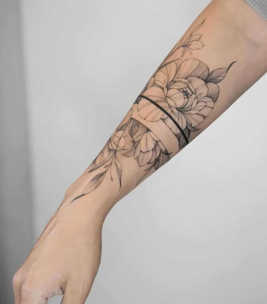 flowers tattoo