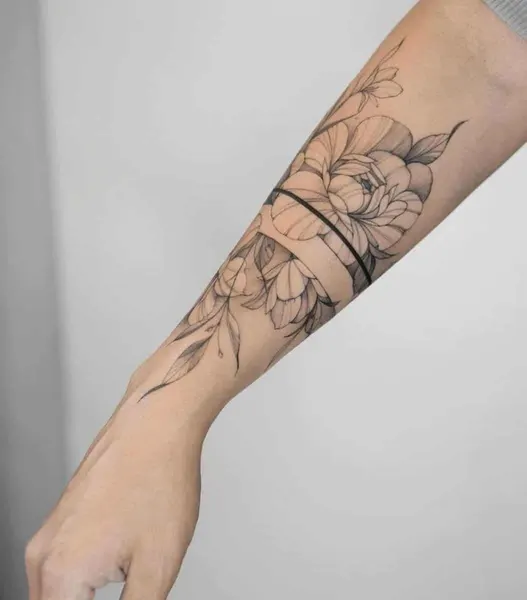 flowers tattoo