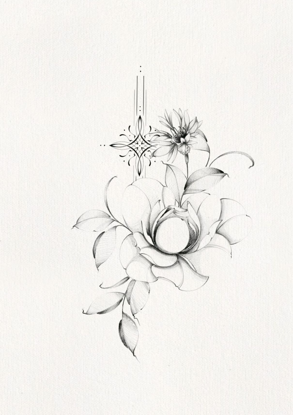 flowers tattoo