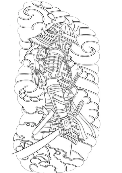 Samurai tattoo idea