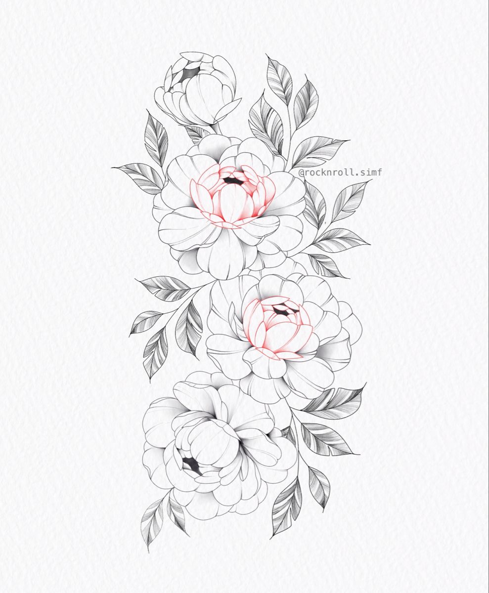 flowers tattoo