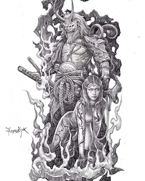 900+ ý tưởng hay nhất về Samurai tattoo trong 2026