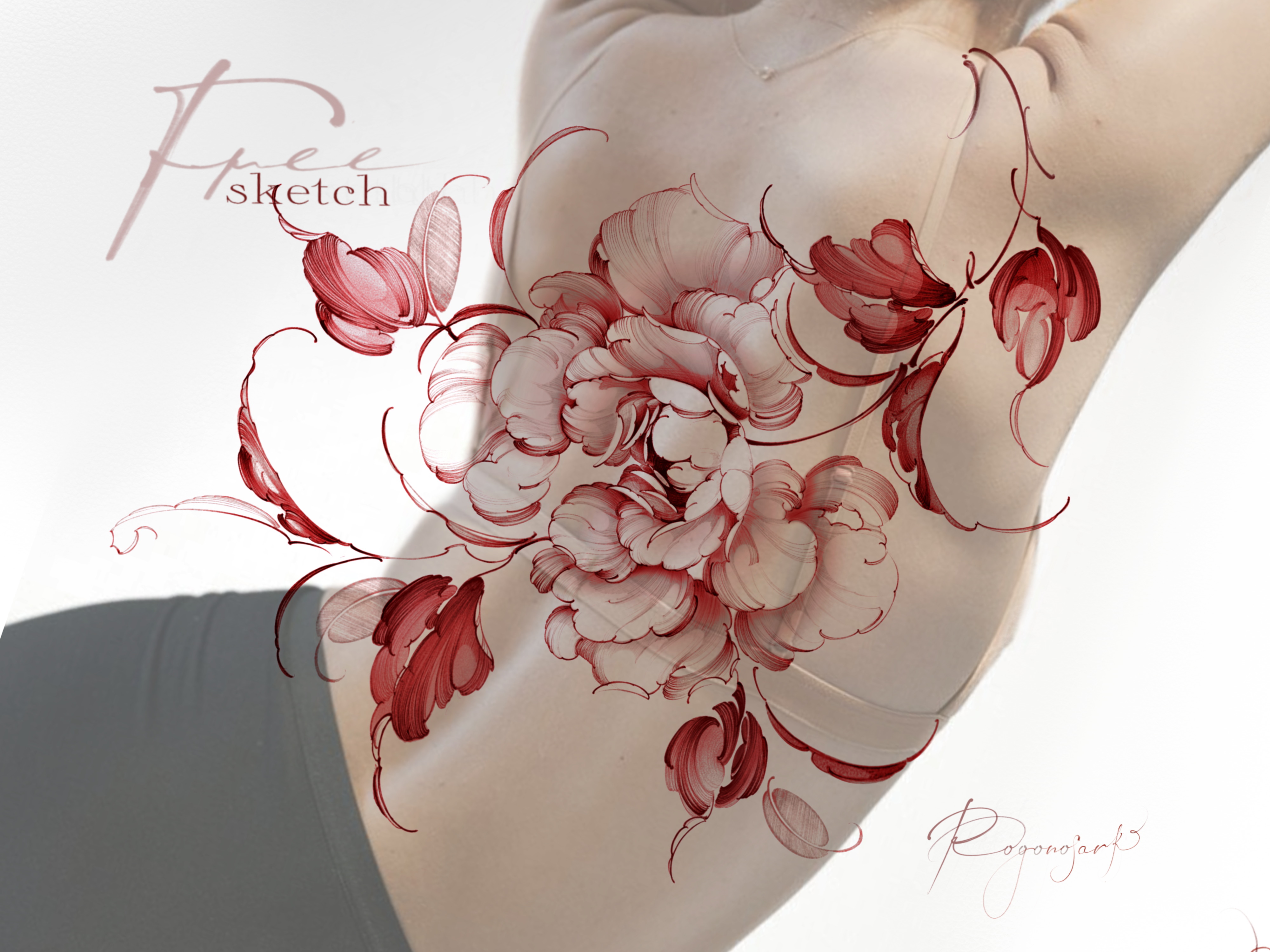 flowers tattoo