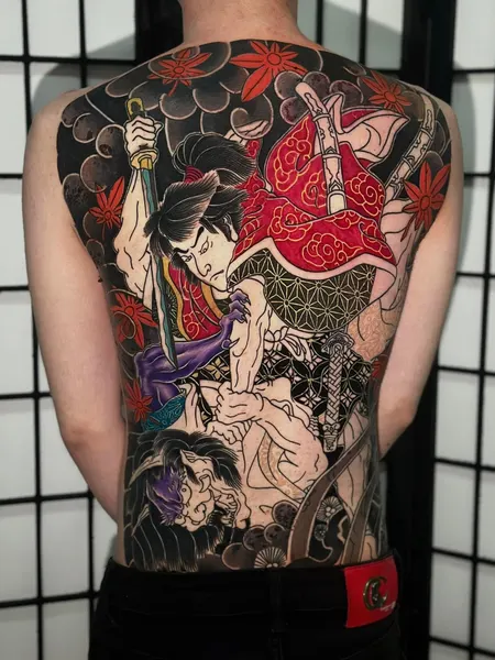 Samurai tattoo idea