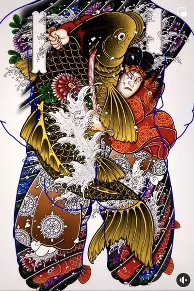 Samurai tattoo idea