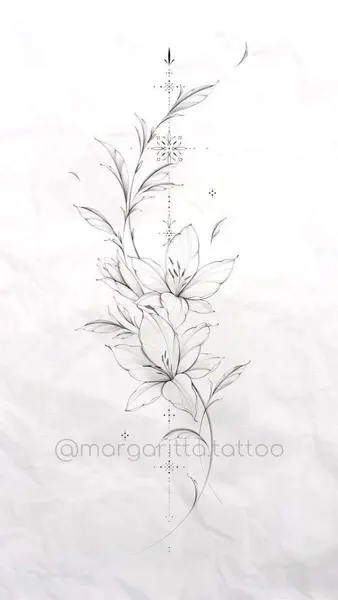 flowers tattoo