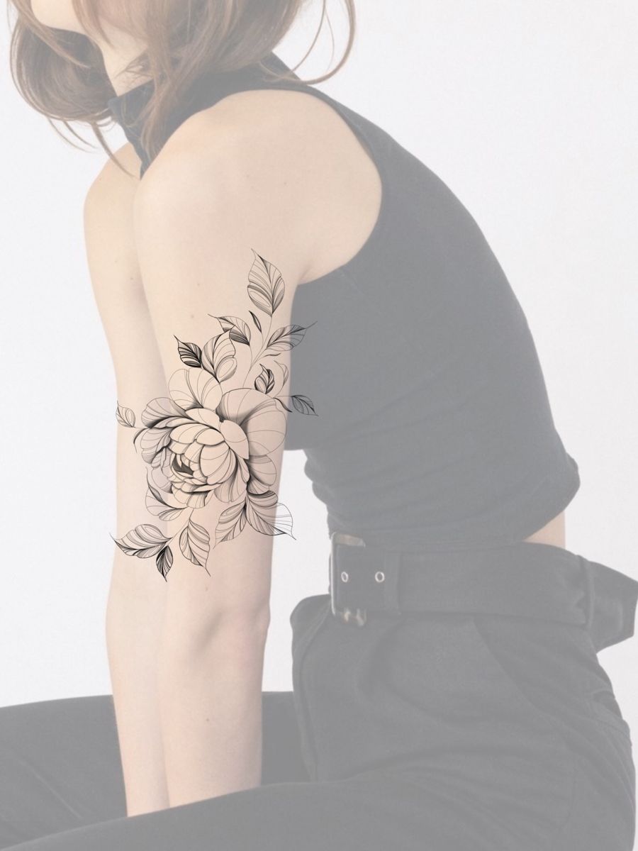 flowers tattoo