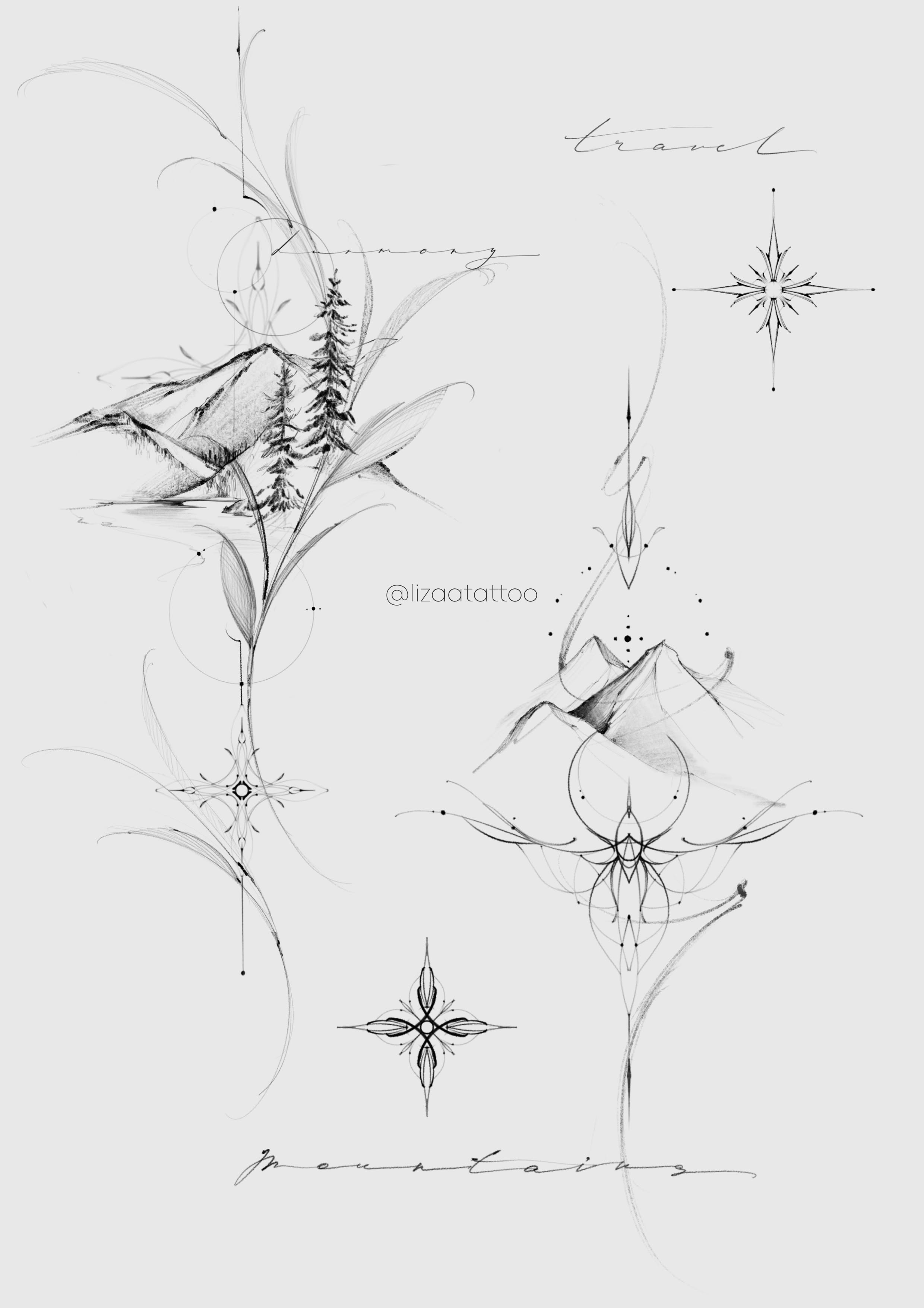 flowers tattoo