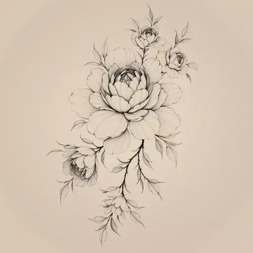 flowers tattoo