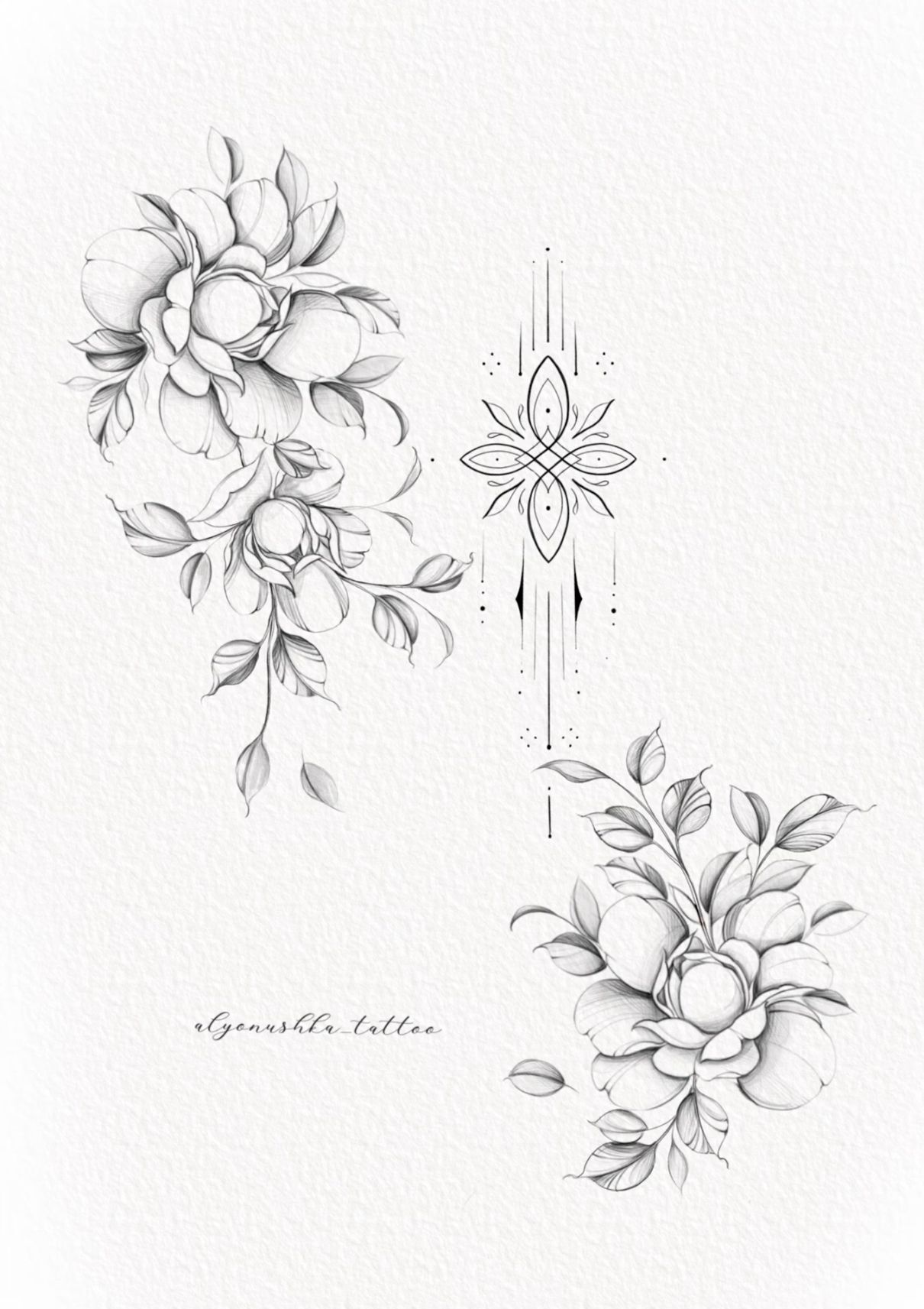 flowers tattoo