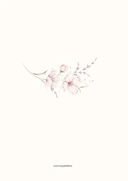 flowers tattoo