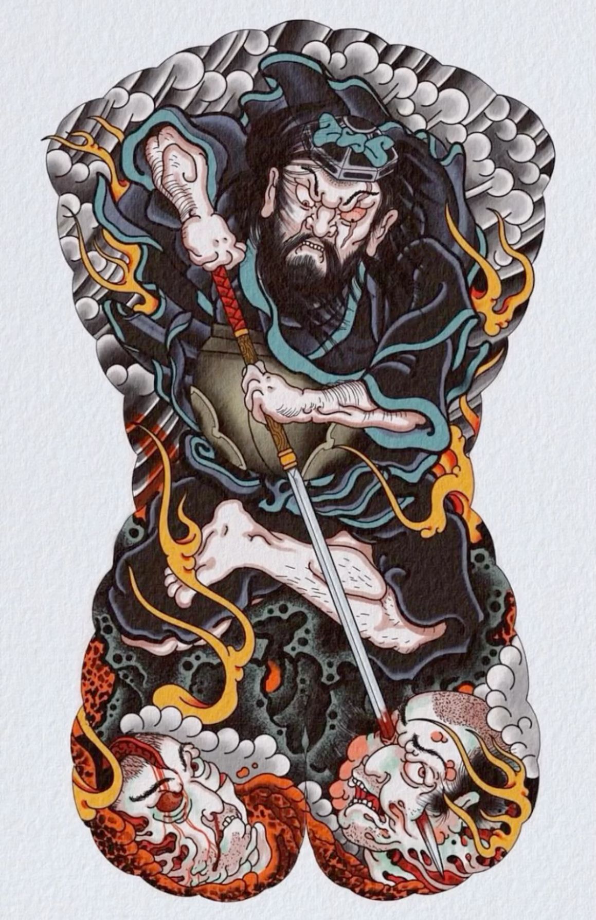 900+ ý tưởng hay nhất về Samurai tattoo trong 2026
