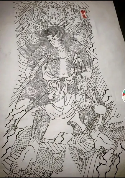 900+ ý tưởng hay nhất về Samurai tattoo trong 2026