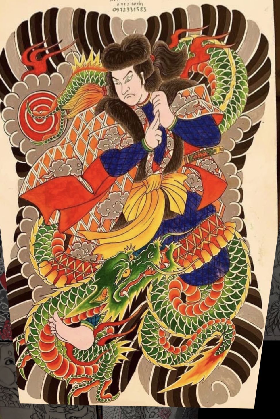 900+ ý tưởng hay nhất về Samurai tattoo trong 2026