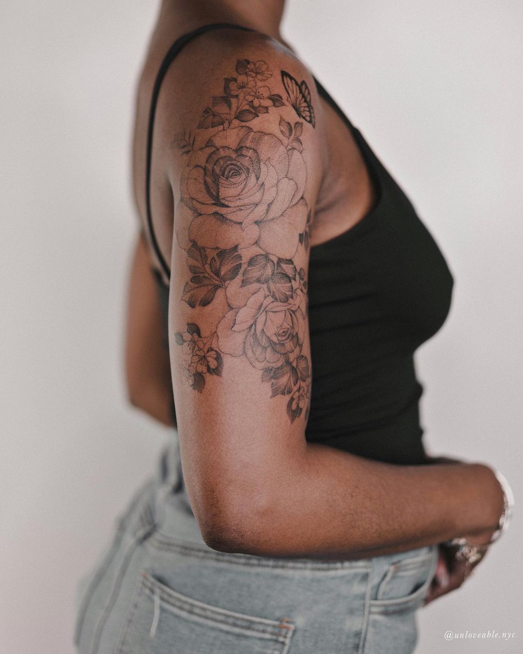 flowers tattoo