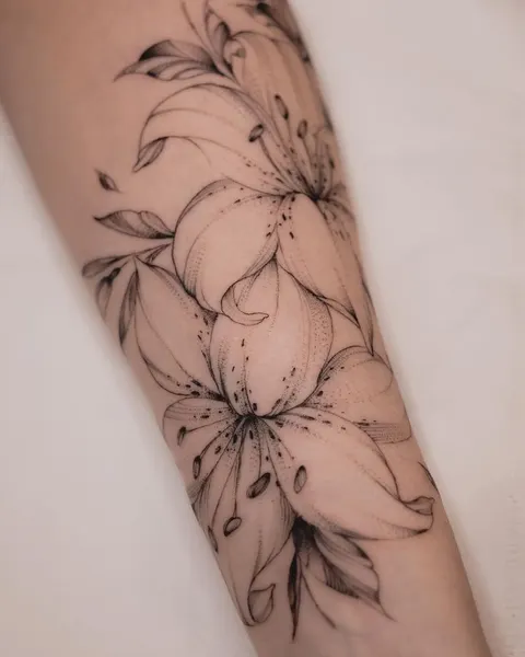 flowers tattoo