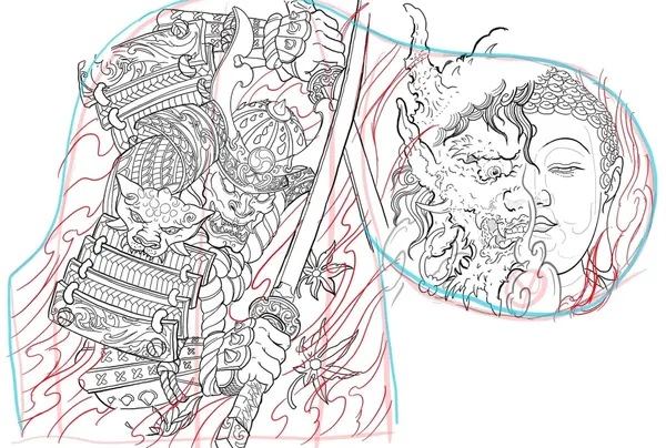 900+ ý tưởng hay nhất về Samurai tattoo trong 2026