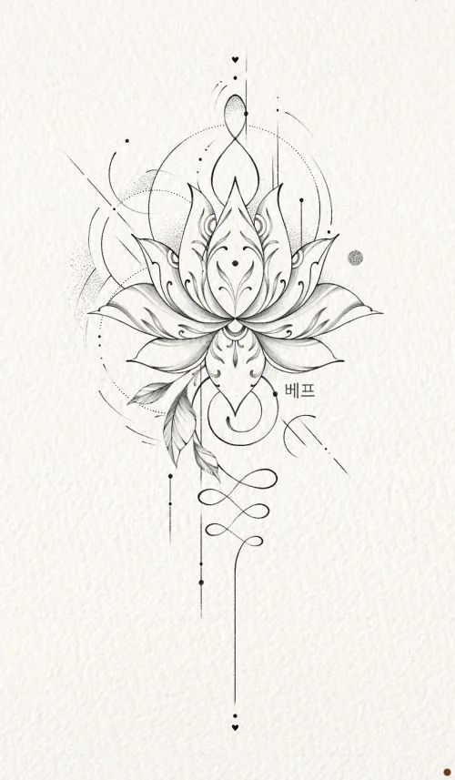 flowers tattoo