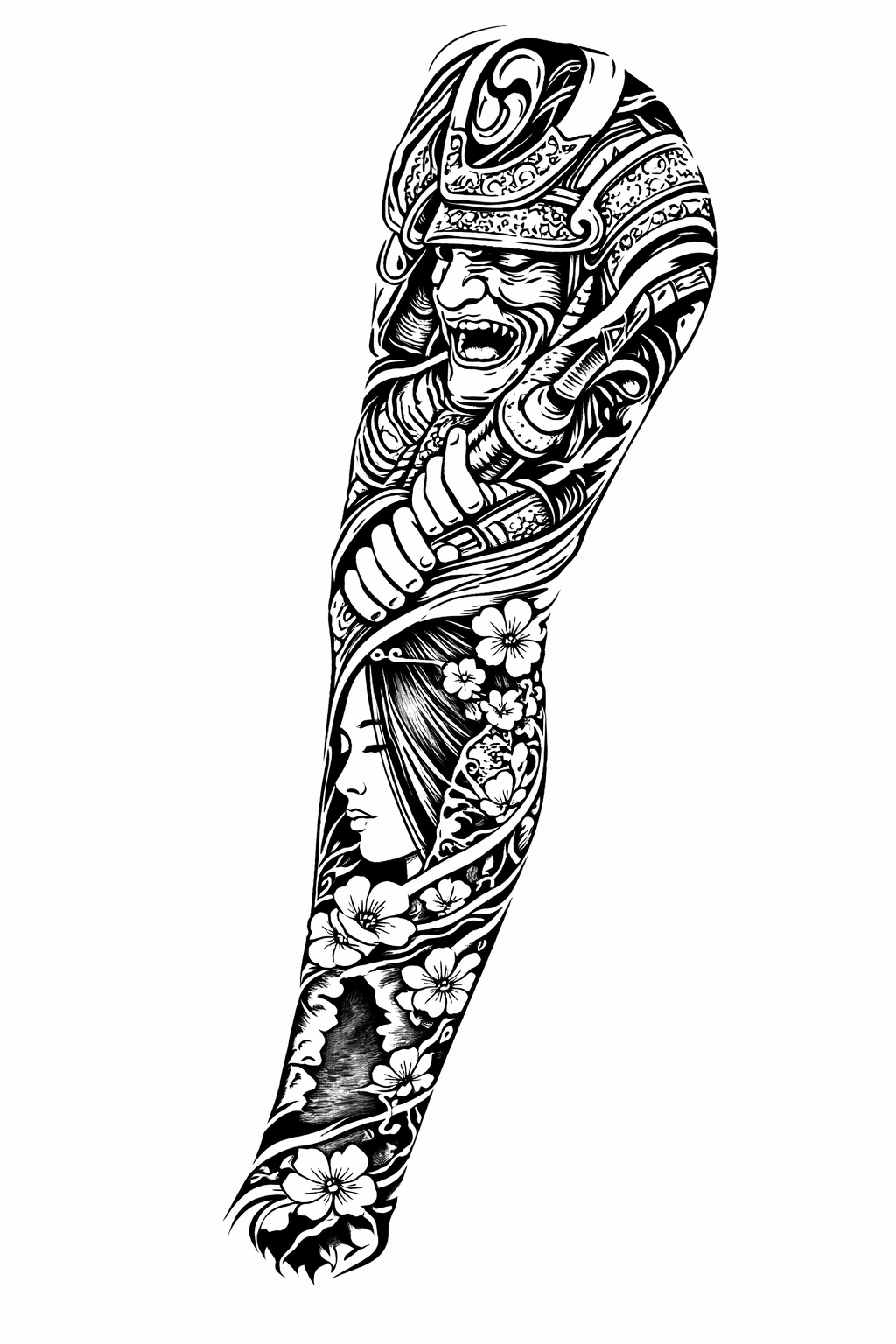 900+ ý tưởng hay nhất về Samurai tattoo trong 2026