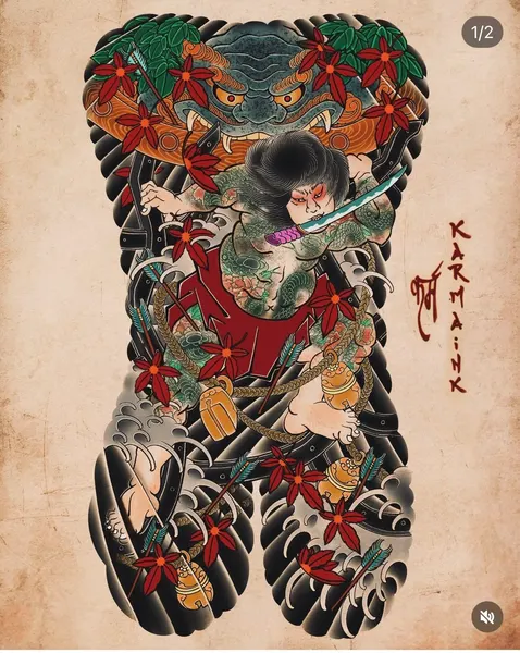 900+ ý tưởng hay nhất về Samurai tattoo trong 2026