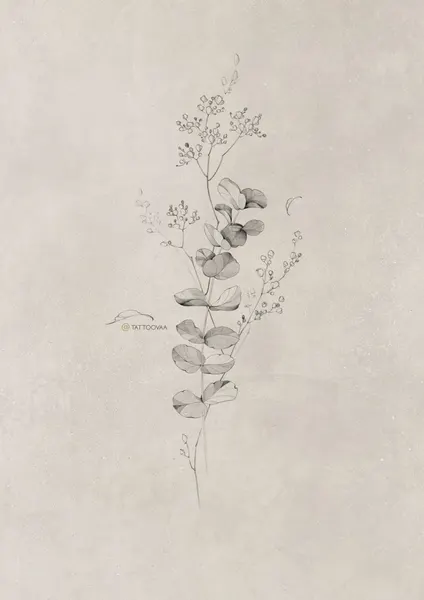 flowers tattoo