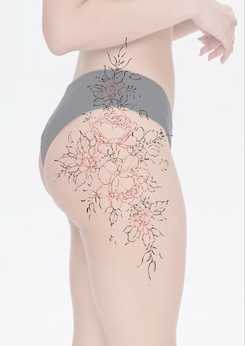 flowers tattoo