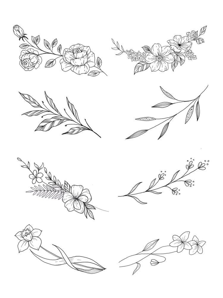 flowers tattoo