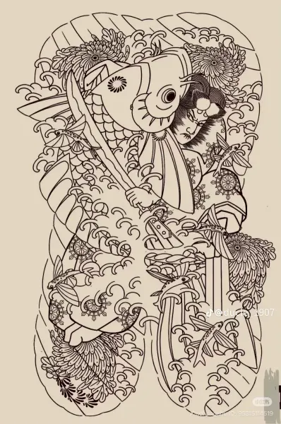 900+ ý tưởng hay nhất về Samurai tattoo trong 2026